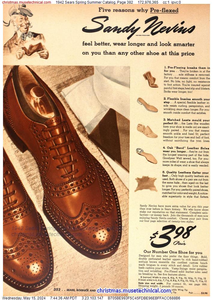 1942 Sears Spring Summer Catalog, Page 382
