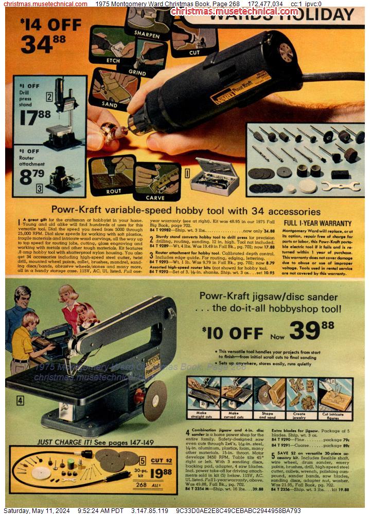 1975 Montgomery Ward Christmas Book, Page 268