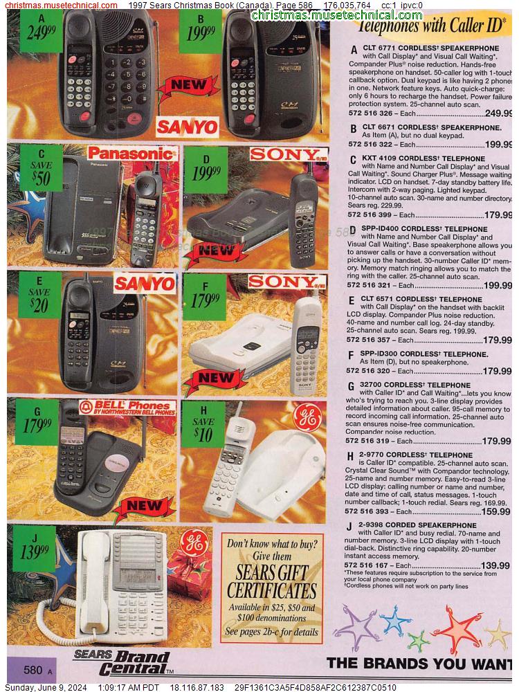 1997 Sears Christmas Book (Canada), Page 586