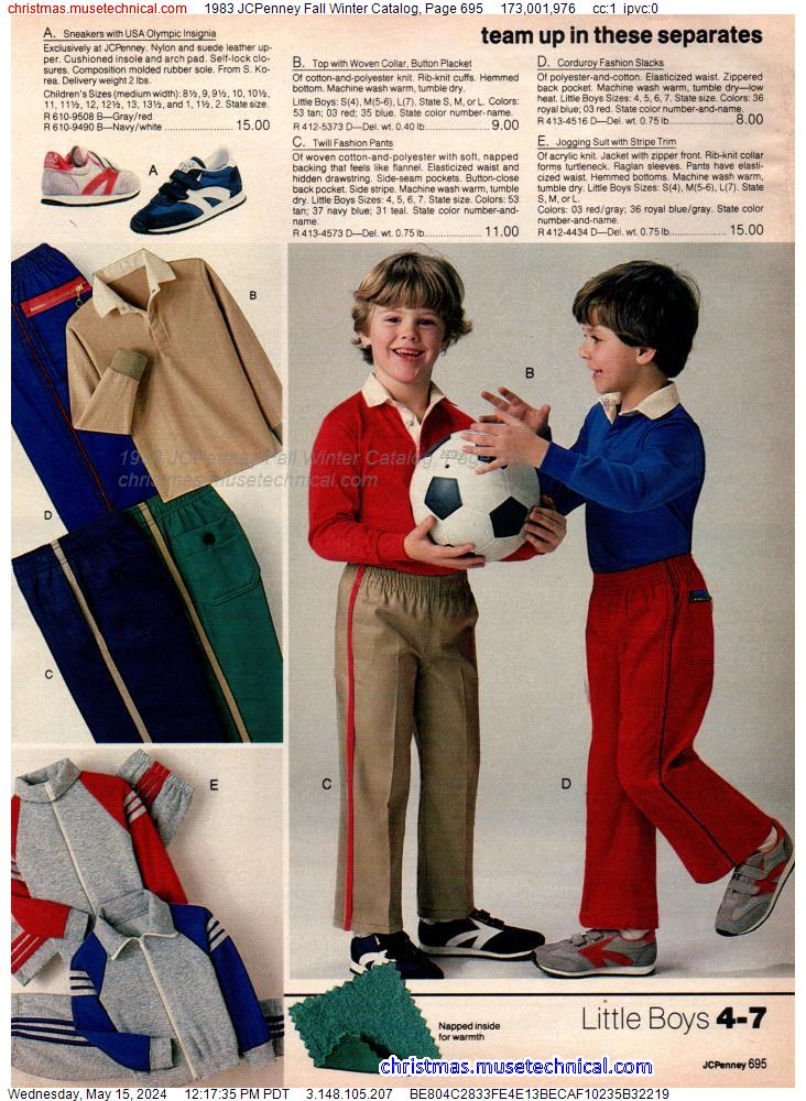 1983 JCPenney Fall Winter Catalog, Page 695
