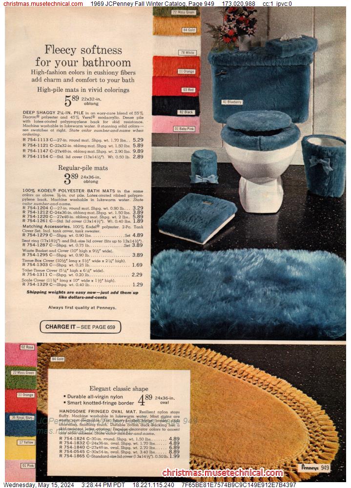 1969 JCPenney Fall Winter Catalog, Page 949