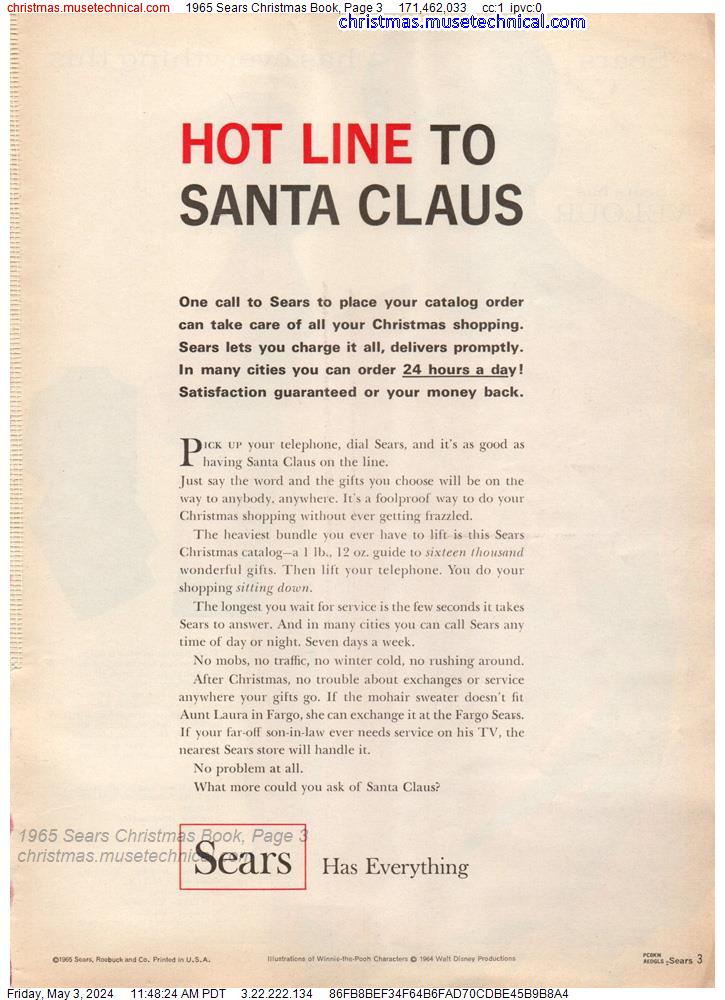 1965 Sears Christmas Book, Page 3
