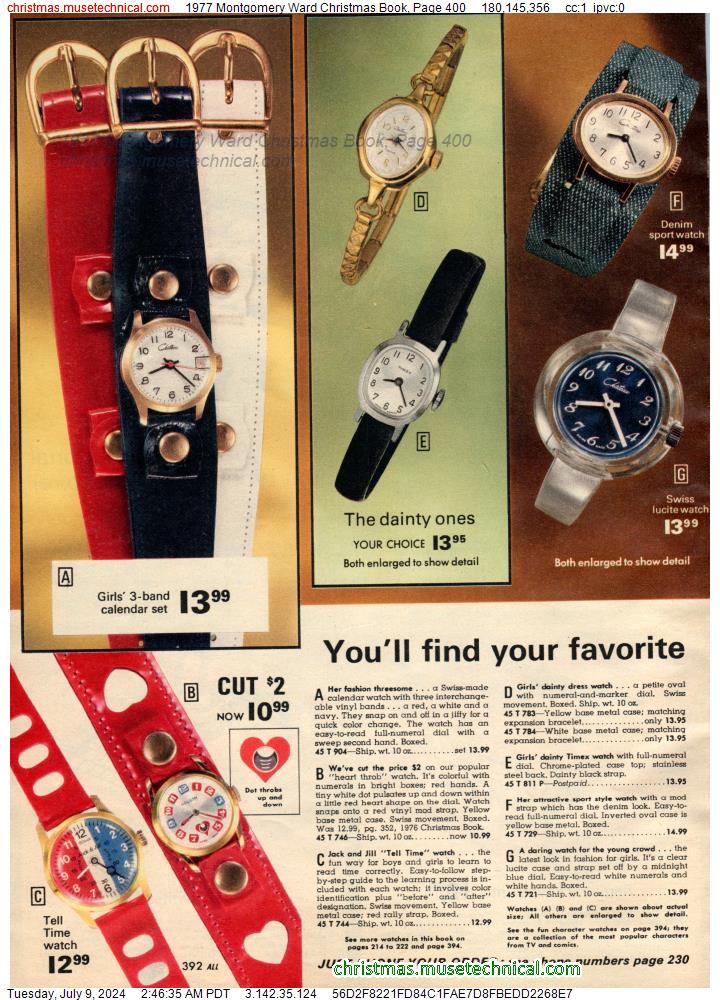 1977 Montgomery Ward Christmas Book, Page 400
