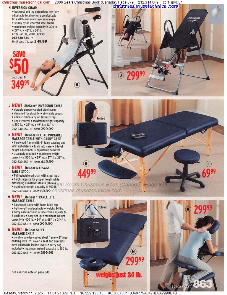 2006 Sears Christmas Book (Canada), Page 879