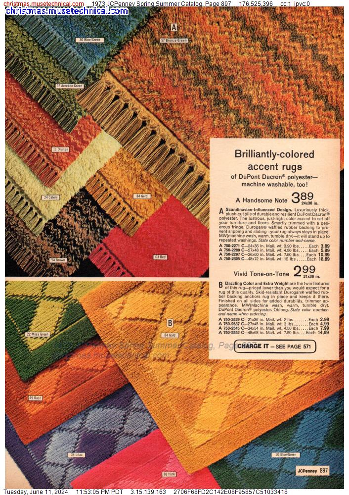 1973 JCPenney Spring Summer Catalog, Page 897