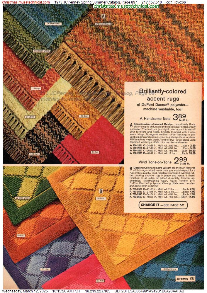 1973 JCPenney Spring Summer Catalog, Page 897