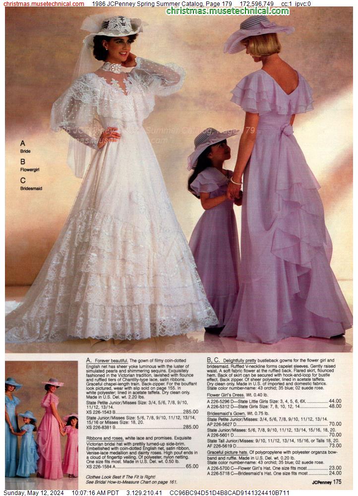 1986 JCPenney Spring Summer Catalog, Page 179