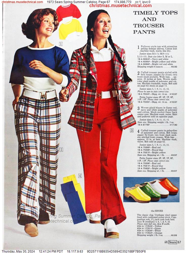 1973 Sears Spring Summer Catalog, Page 67