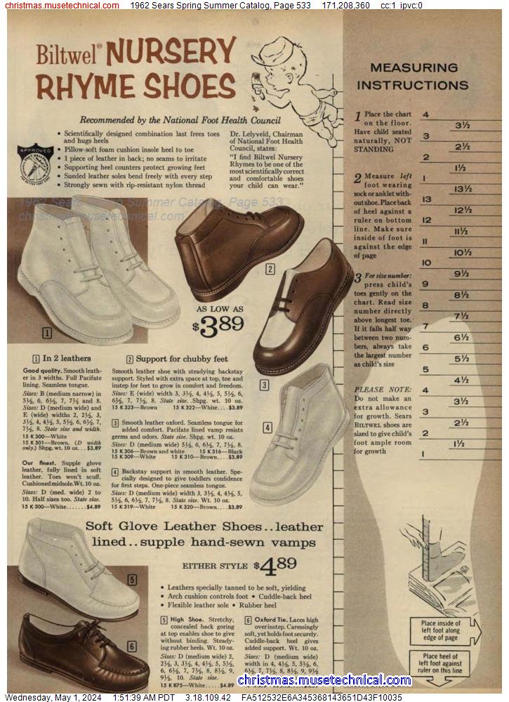 1962 Sears Spring Summer Catalog, Page 533