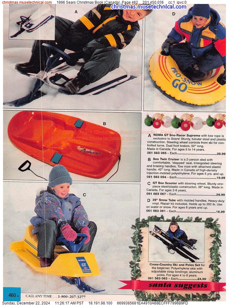 1996 Sears Christmas Book (Canada), Page 462