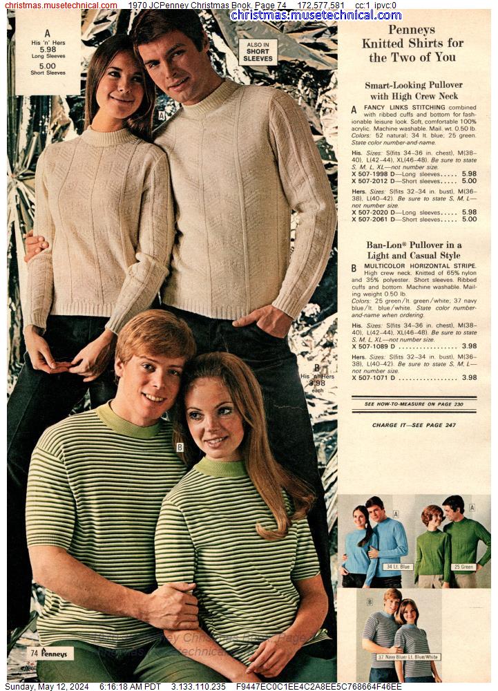 1970 JCPenney Christmas Book, Page 74