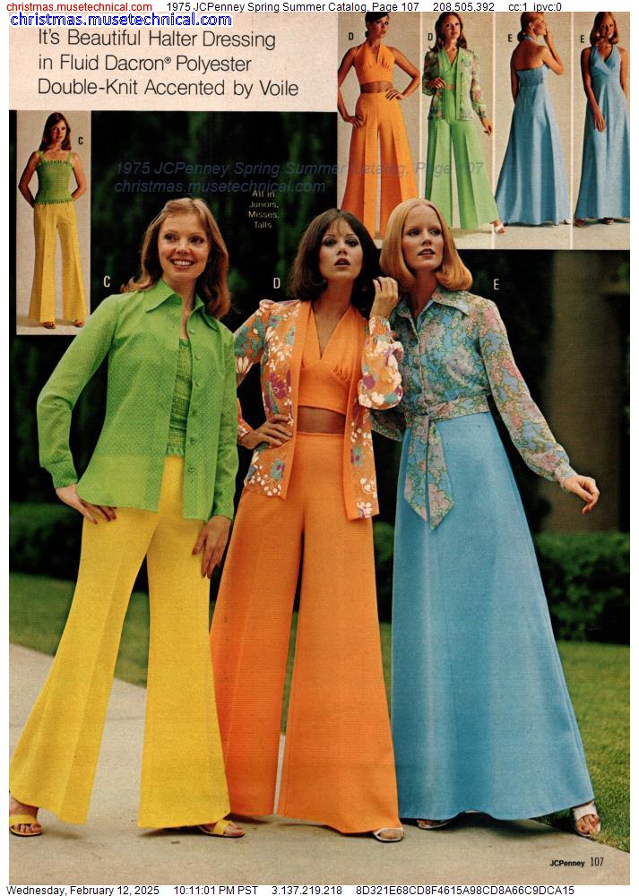 1975 JCPenney Spring Summer Catalog, Page 107