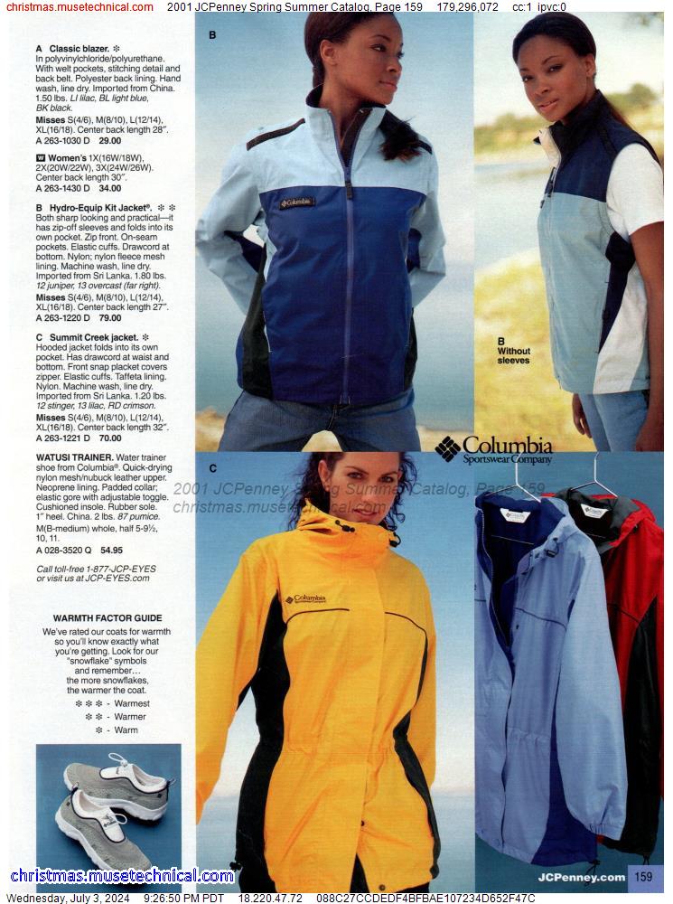 2001 JCPenney Spring Summer Catalog, Page 159