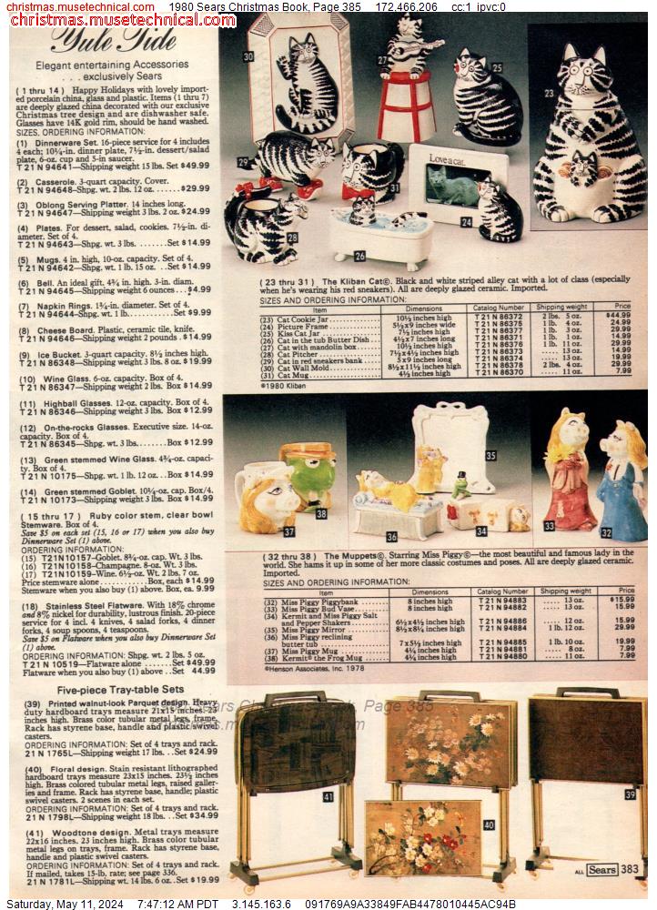 1980 Sears Christmas Book, Page 385