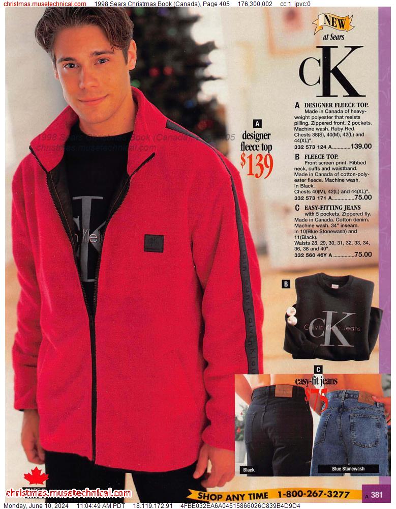 1998 Sears Christmas Book (Canada), Page 405