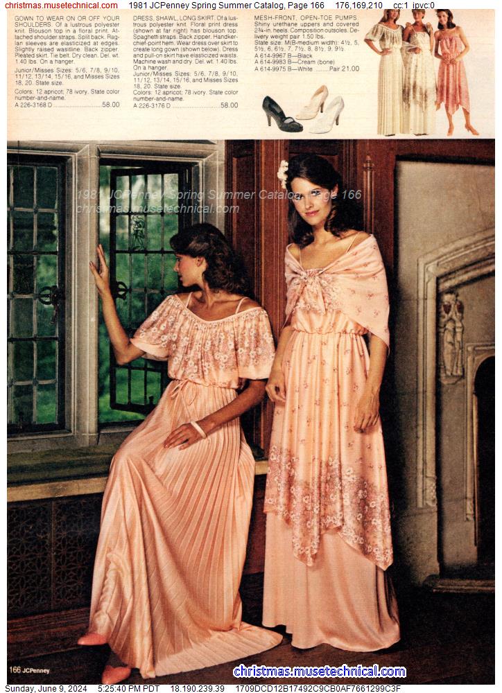 1981 JCPenney Spring Summer Catalog, Page 166