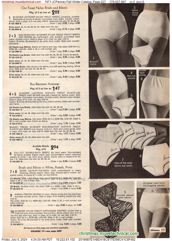 1971 JCPenney Fall Winter Catalog, Page 227