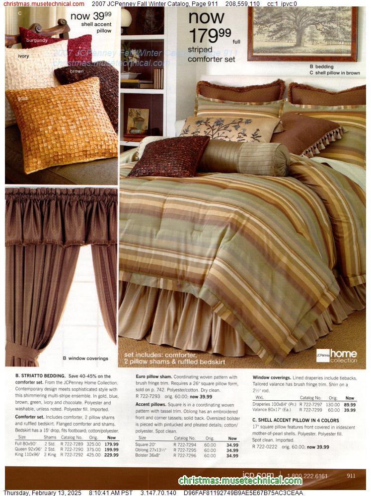 2007 JCPenney Fall Winter Catalog, Page 911