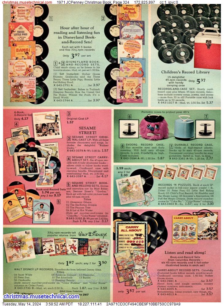 1971 JCPenney Christmas Book, Page 324