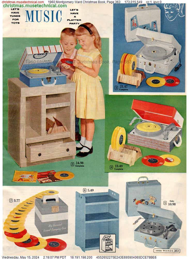 1960 Montgomery Ward Christmas Book, Page 363