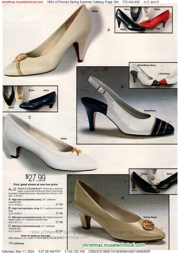 1994 JCPenney Spring Summer Catalog, Page 184