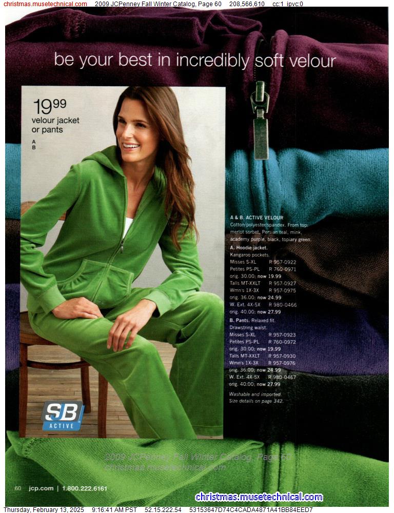 2009 JCPenney Fall Winter Catalog, Page 60