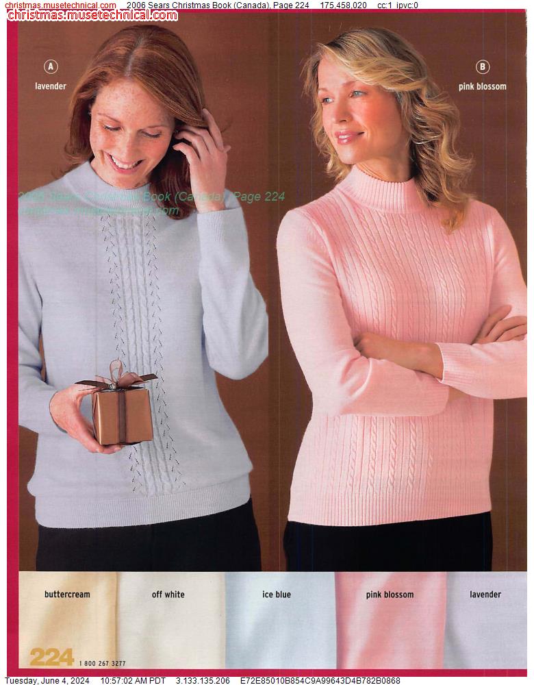 2006 Sears Christmas Book (Canada), Page 224