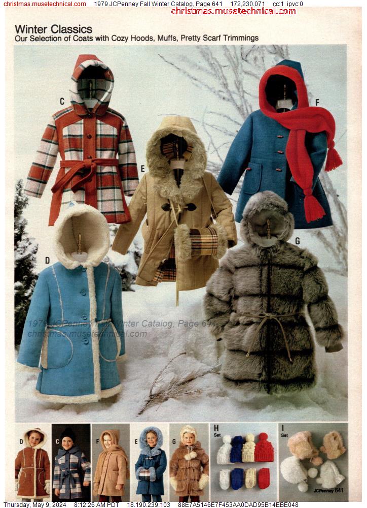 1979 JCPenney Fall Winter Catalog, Page 641