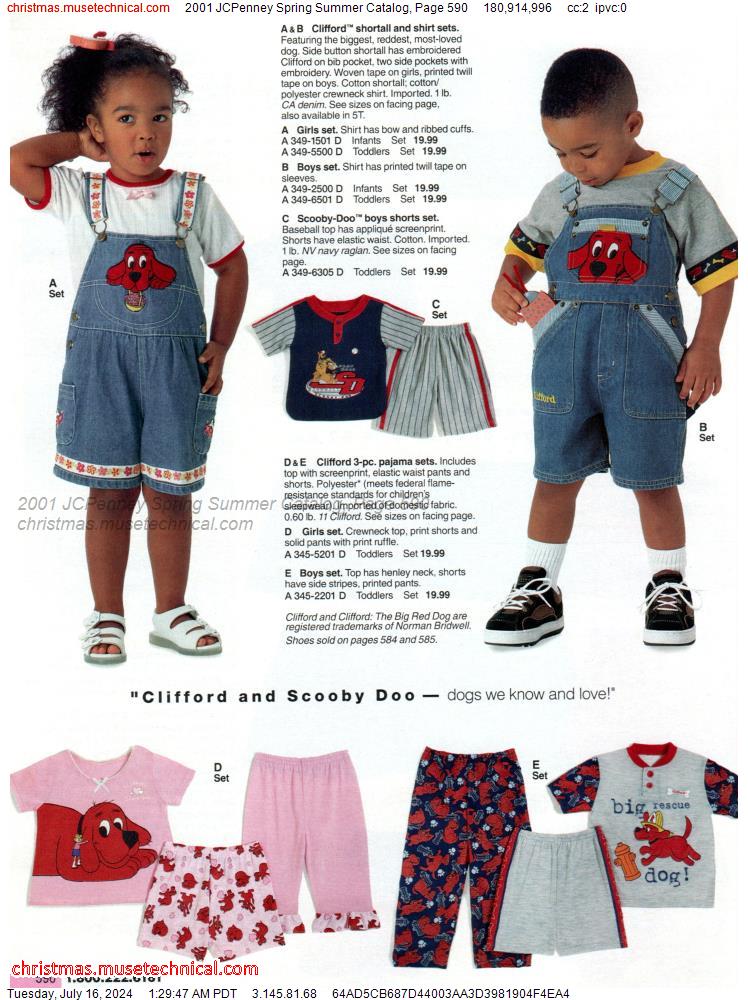 2001 JCPenney Spring Summer Catalog, Page 590