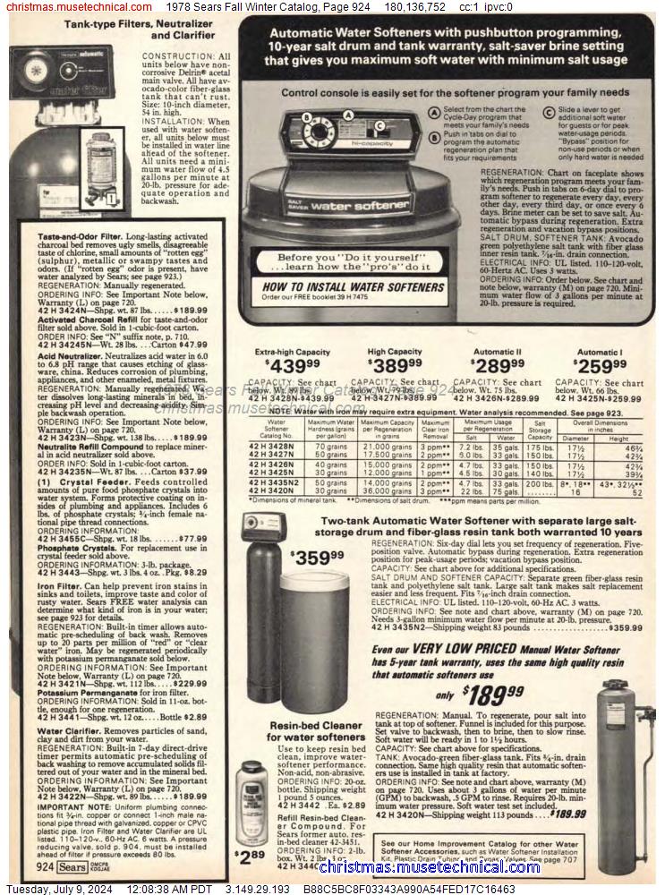 1978 Sears Fall Winter Catalog, Page 924