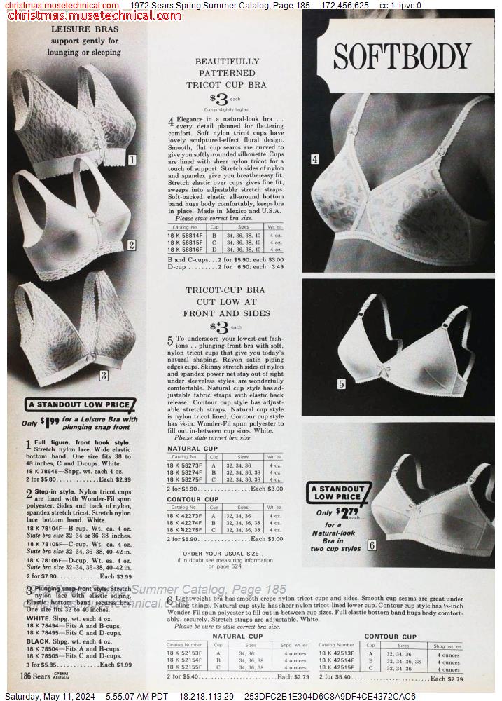 1972 Sears Spring Summer Catalog, Page 185