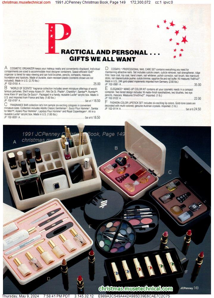 1991 JCPenney Christmas Book, Page 149