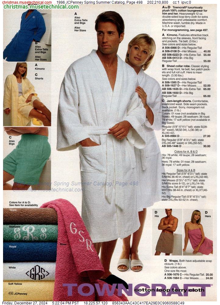 1996 JCPenney Spring Summer Catalog, Page 498