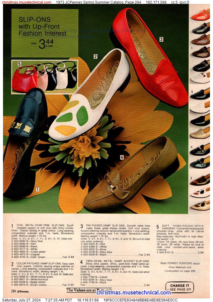 1973 JCPenney Spring Summer Catalog, Page 294