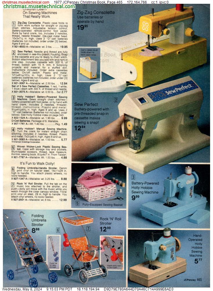 1977 JCPenney Christmas Book, Page 465