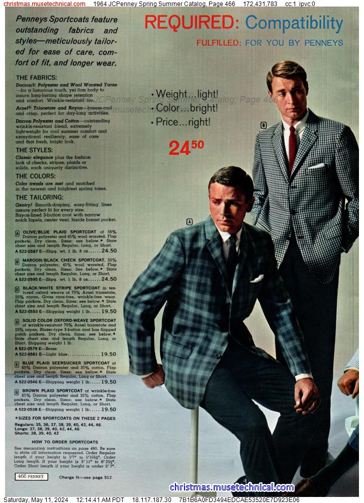 1964 JCPenney Spring Summer Catalog, Page 466
