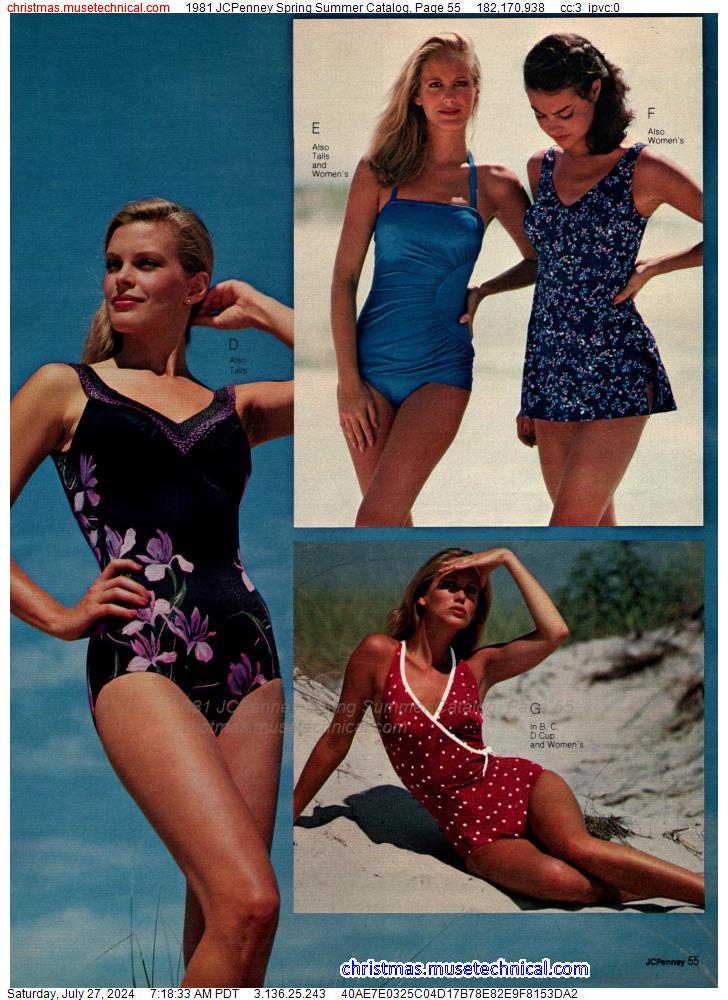 1981 JCPenney Spring Summer Catalog, Page 55