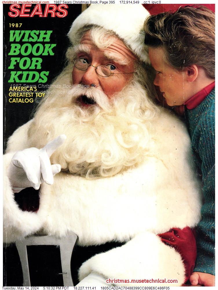 1987 Sears Christmas Book, Page 395