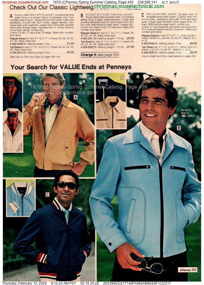 1978 JCPenney Spring Summer Catalog, Page 409