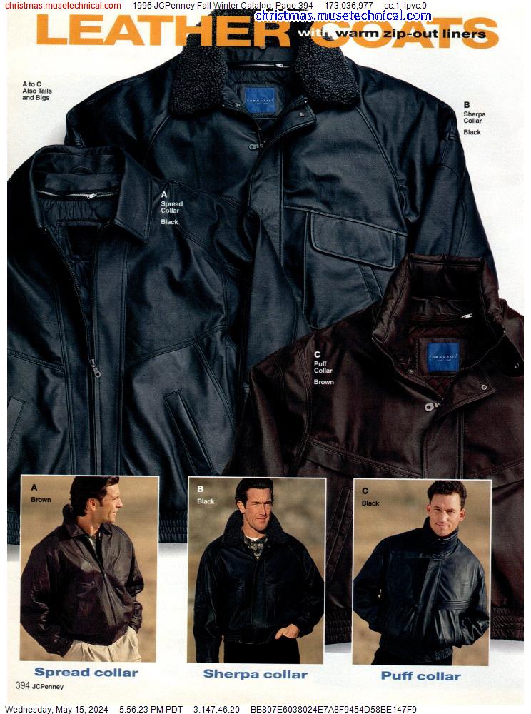 1996 JCPenney Fall Winter Catalog, Page 394