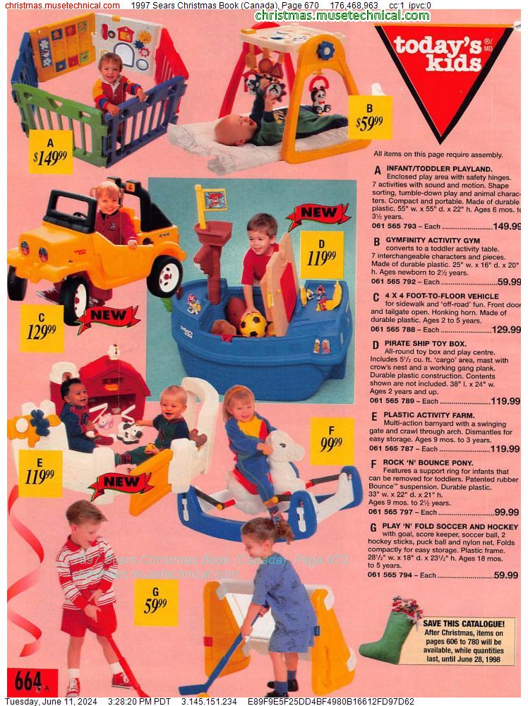 1997 Sears Christmas Book (Canada), Page 670