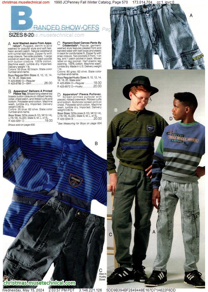 1990 JCPenney Fall Winter Catalog, Page 570