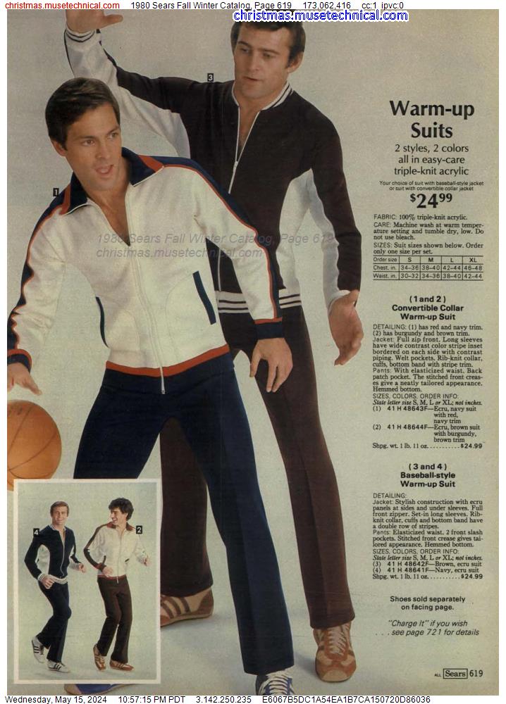 1980 Sears Fall Winter Catalog, Page 619