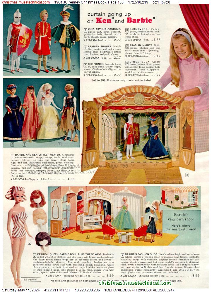 1964 JCPenney Christmas Book, Page 156