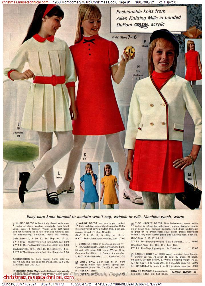 1968 Montgomery Ward Christmas Book, Page 81