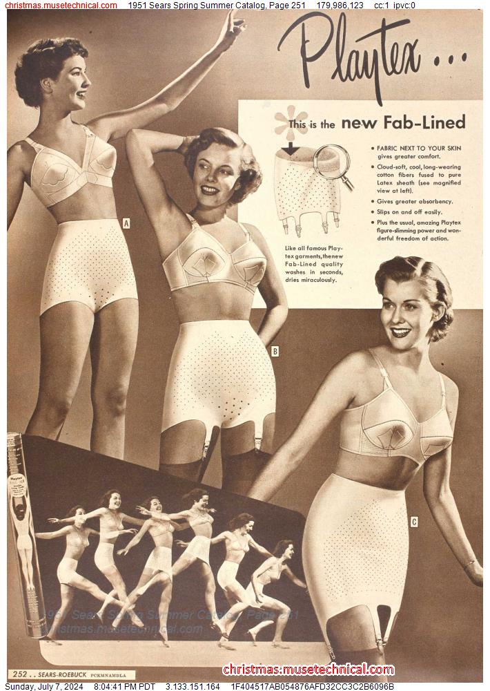 1951 Sears Spring Summer Catalog, Page 251