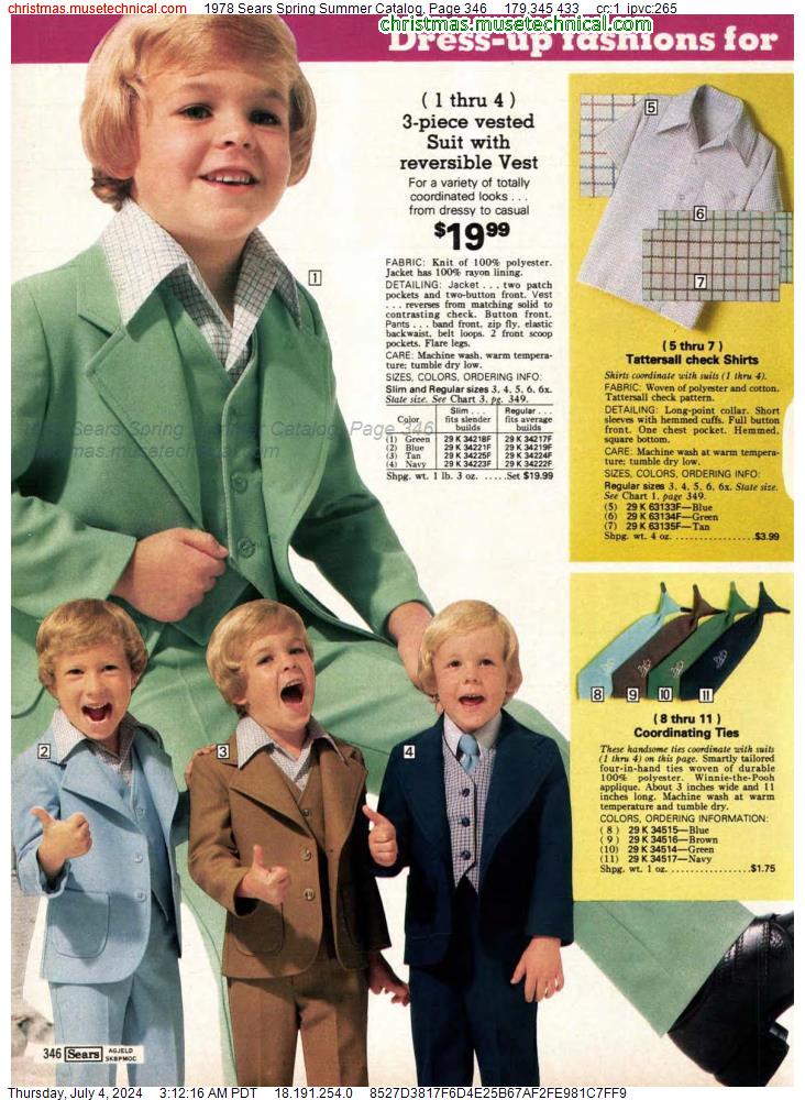 1978 Sears Spring Summer Catalog, Page 346