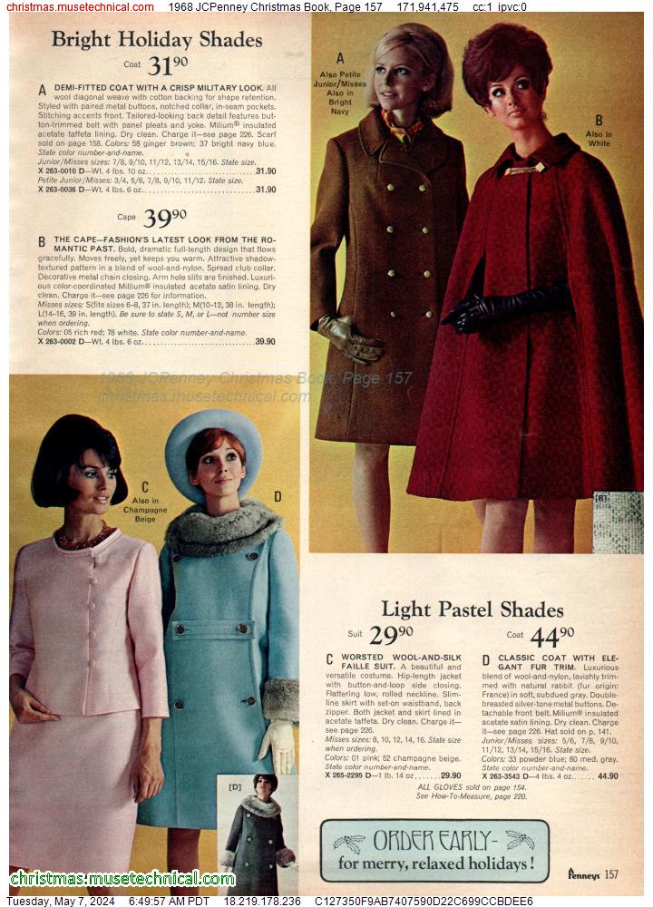1968 JCPenney Christmas Book, Page 157