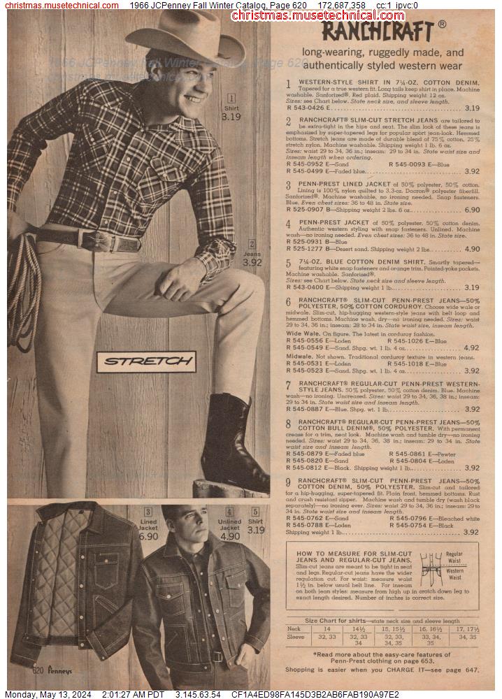 1966 JCPenney Fall Winter Catalog, Page 620