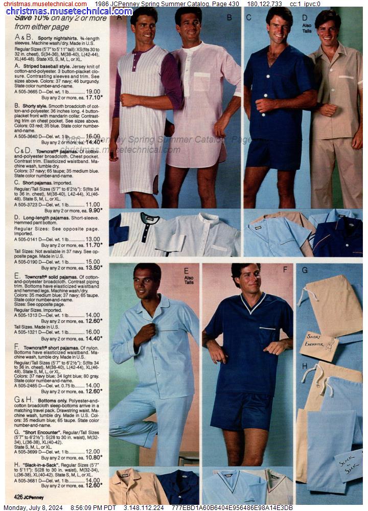 1986 JCPenney Spring Summer Catalog, Page 430